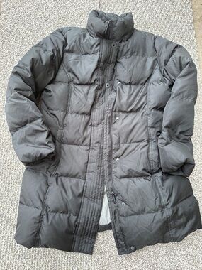 Calvin Klein Long Puffer Coat black